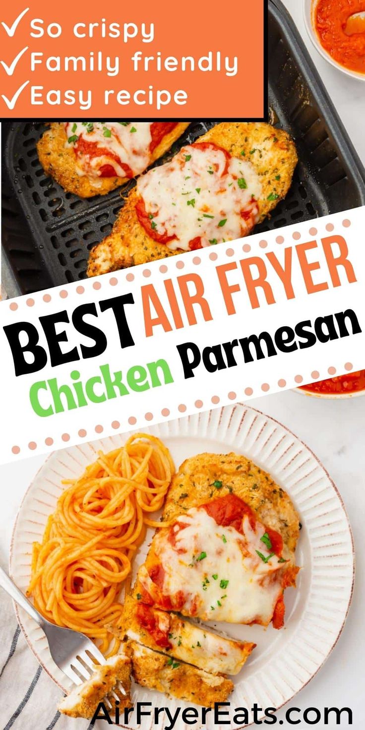 the best air fryer chicken parmesan recipe