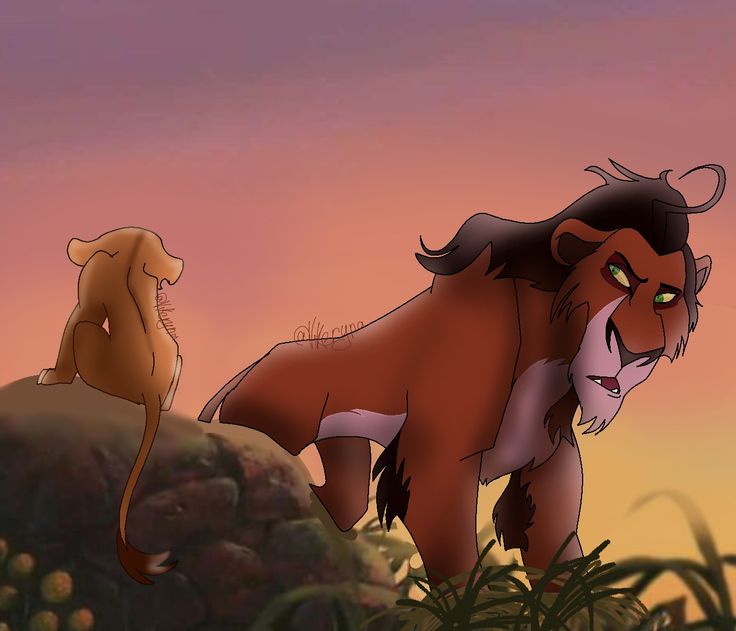 the lion and the mouse from disney's the lion king