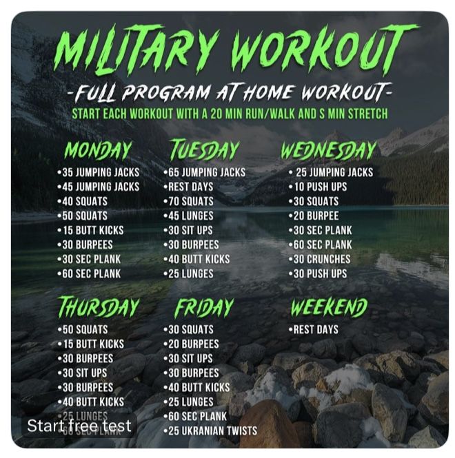 Military Muscle Workout, Special Forces Workout Training, Coast Guard Workout, Pre Basic Training Workout, Army Exercise Workouts, Army Training Workout Female, Army Fitness Training Workout, Cop Workout, Emt Workouts