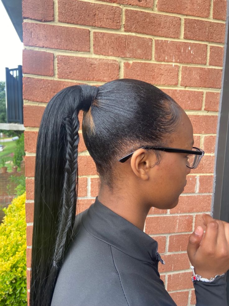 Sleek Ponytail With Fishtail Braid, Ponytail With Fishtail Braid, Fishtail Updo, Ponytail Bun, Fishtail Braid, Sleek Ponytail, Fish Tail Braid, Buns, Care Products