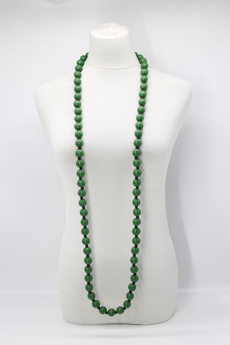 Description: 1 - Strand Racing Green squares/Black round beads necklace 1 - Strand Spring Green round beads necklace Length: Approximately 140 cms Colours: Spring Green/Black/Racing Green Product Code: NL1956-11 NL2020-10 Elegant Green Wooden Beaded Necklaces, Elegant Green Beaded Necklaces With Wooden Beads, Elegant Green Beaded Necklace With Wooden Beads, Green Jewelry With Wooden Beads, Green Wooden Beads Jewelry, Green Wooden Beaded Round Jewelry, Green Wooden Bead Round Jewelry, Green Large Beads Necklace For Party, Formal Long Single Strand Beaded Necklace