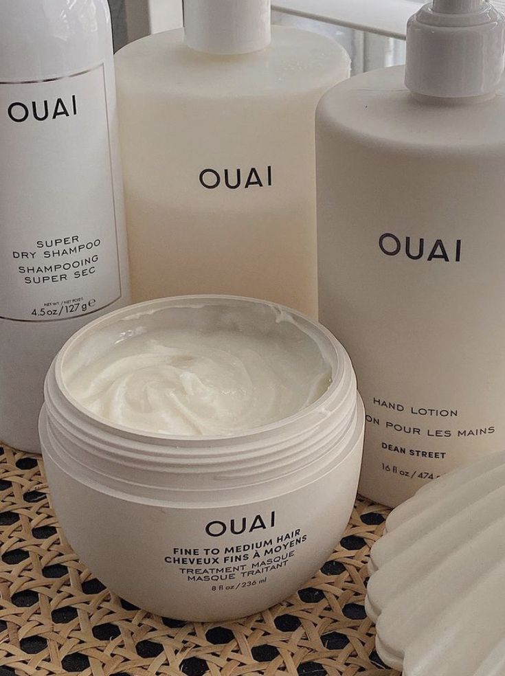 Mask For Hair, Ouai Hair, Hair Masque, Vanilla Girl, Clean Girl Aesthetic, Sulfate Free, Hair Repair, Skin Care Essentials, Free Hair