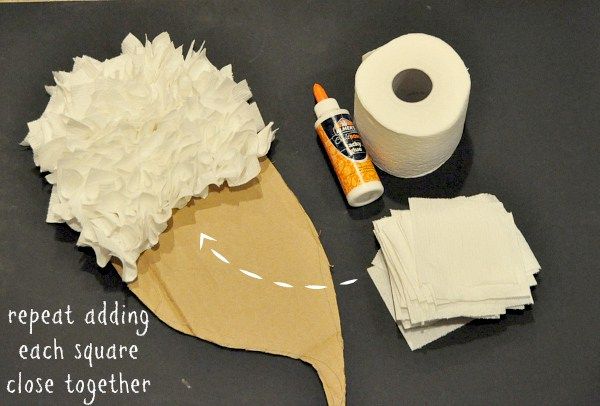 the crafting supplies are laid out on the table to make a paper flower bouquet