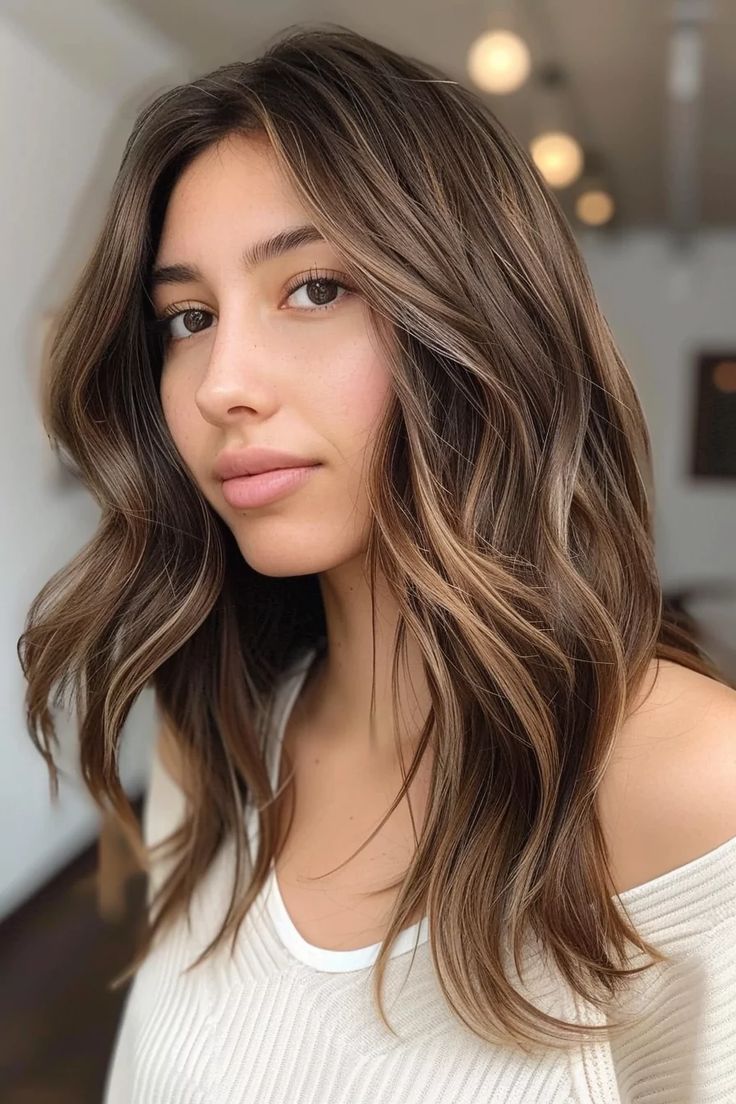 Icy Blonde Highlights, The Best Hair Color, Dark Chocolate Hair, Hair Shade, Peekaboo Highlights, Best Hair Color, Blonde Balayage Highlights, Bronde Hair, Chocolate Hair