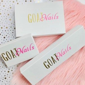 Nail Packaging Ideas, Press On Nail Packaging, Goat Nails, Press On Nail Business, Nail Packaging, Nails Packaging, Business Nails, Nail Tutorial Videos, Nail Business