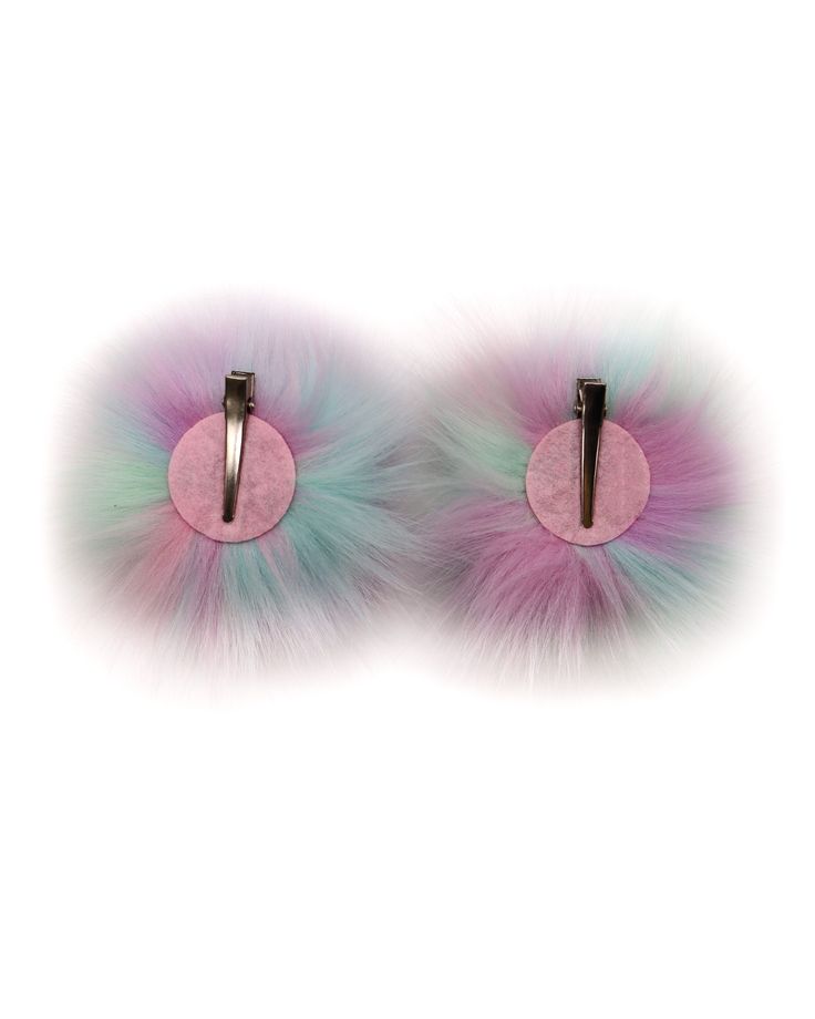 Cotton Candy Space Bunz Faux Fur Pom Pom Sturdy Hair Clip Handmade in Las Vegas, NV USA Space Buns Hair, Beyond Wonderland, Festival Shoes, Pastel Designs, Taste The Rainbow, Pink Cotton Candy, Faux Fur Pom Pom, Fur Pom Pom, Rave Outfits