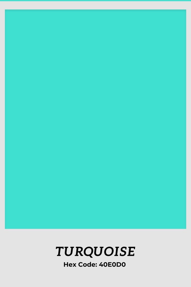 the color turquoise is shown in this image