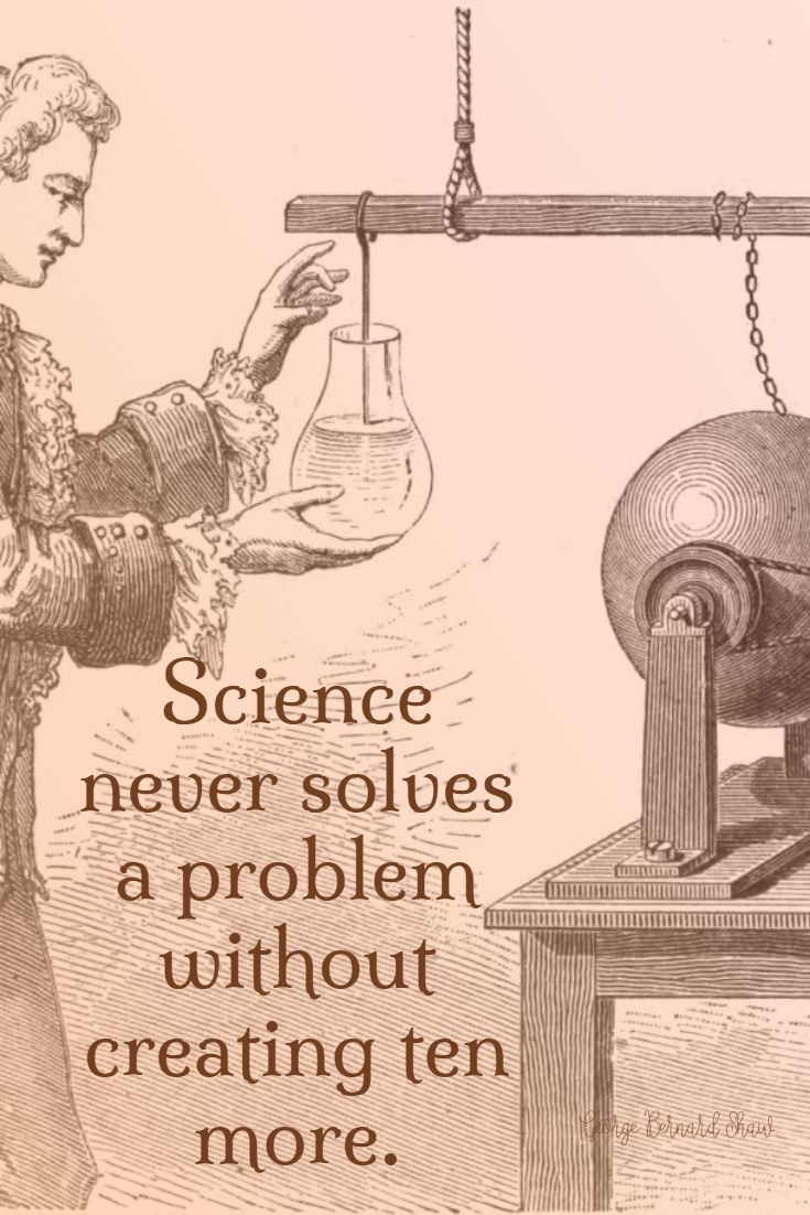 an old poster with a woman holding a flask in front of a newton machine