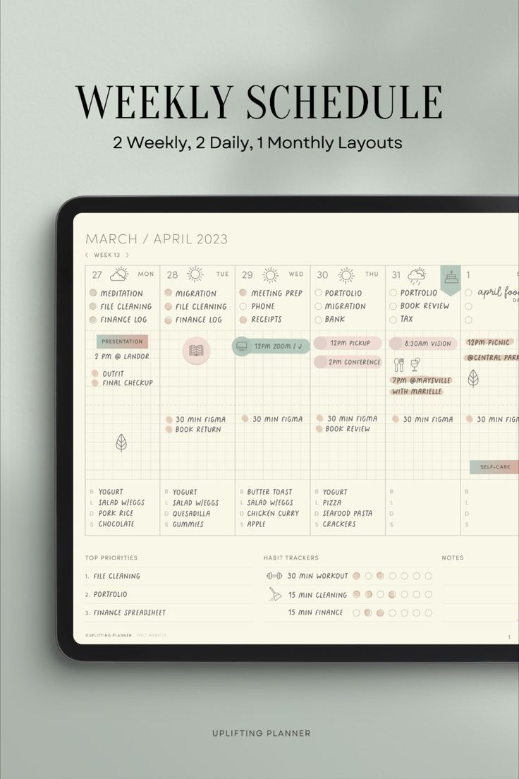 Weekly Schedule Hourly Templates, Essential Digital Planner, Simple Goodnotes ipad Planner Bujo G... Study Planner Printable Free, Free Weekly Planner Templates, Planner Weekly Layout, Planner Online, Retirement Planner, Simple Weekly Planner, Digital Planner For Goodnotes, 2024 Travel, Study Planner Printable