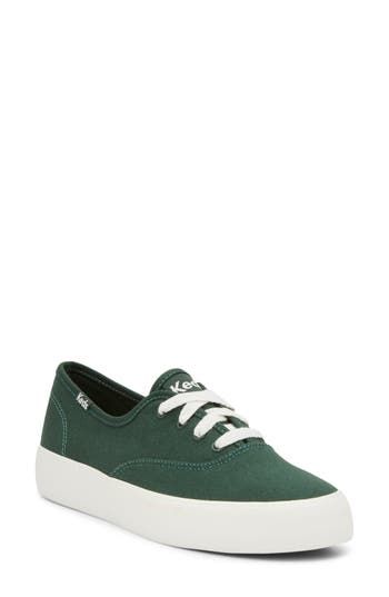 Kick off your everyday ensembles with this classic cotton-canvas sneaker set atop a platform cupsole with plush cushioning on the inside. Lace-up style Cushioned footbed Textile upper and lining/rubber sole Imported Green Platform Sneakers With Vulcanized Sole For Spring, Cushioned Cotton Canvas Shoes With Round Toe, Cotton Canvas Shoes With Cushioned Footbed And Round Toe, Cotton Canvas Shoes With Cushioned Footbed, Casual Green Platform Sneakers With Round Toe, Cotton Platform Sneakers With Contrast Sole For Streetwear, Trendy Canvas Shoes For Everyday, Trendy High-top Canvas Shoes For Everyday, Casual Green High-top Platform Sneakers