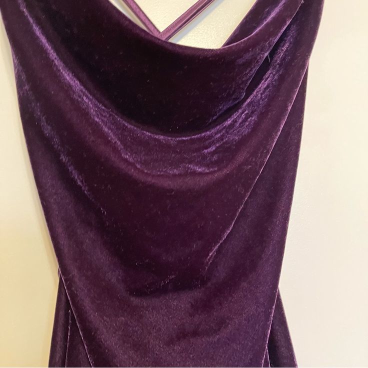 Dreamgirl Cocktail Dress Size M Rich Purple Color New Without Tags This Beautiful Crushed Velvet, Rich Purple Colored Cocktail Dress Is A Show Stopper! It’s Perfect For So Many Events From Hoco, Prom, Cruises, Vacation, Nights Out, Beach Clubs, Date Night, Sorority Events, Vegas Trips, Weddings And So Much More! You Can Dress This Up With Heels And Jewelry Or Throw A Jacket Over It. The Possibilities Are Endless! This Beauty Has Some Stretch In It. So Don’t Be Afraid Of Dancing! All Items Come F Gladiator Costumes, Sorority Events, Beach Clubs, Velvet Cocktail Dress, Rich Purple, Beaded Gown, Suede Fringe, Purple Velvet, Purple Fashion