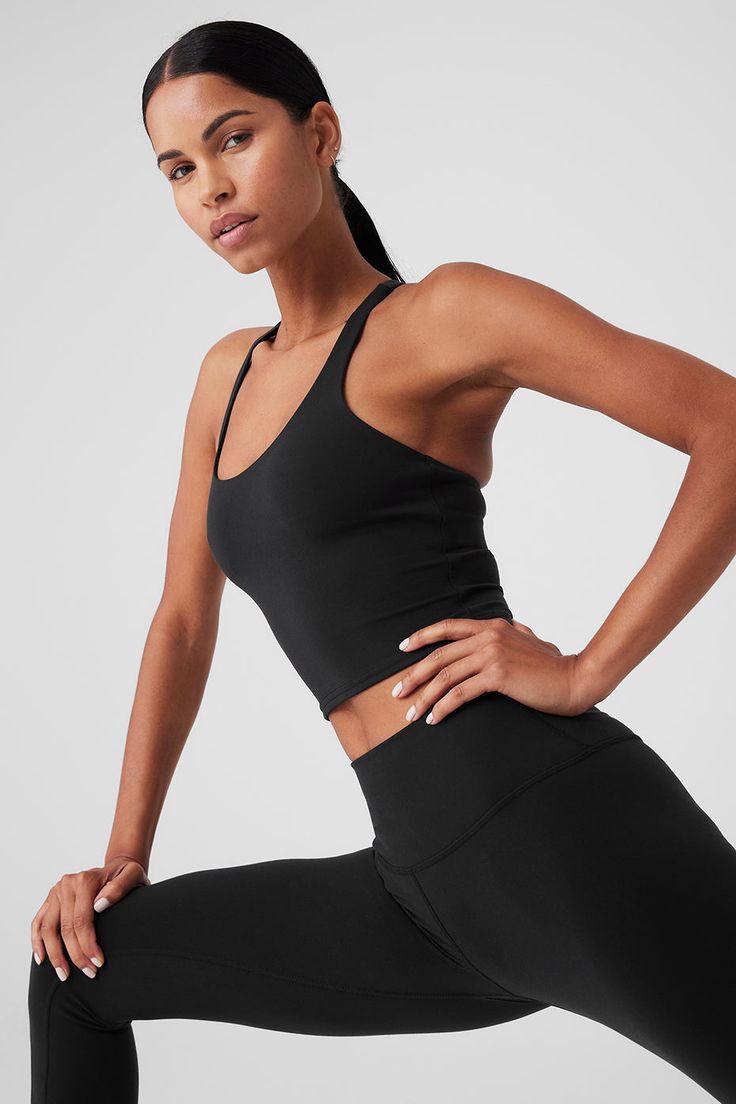 Pilates, pickleball, posting up at home—you’re looking at your new go-to for all of it. Made from our signature Airbrush fabric that’s cottony soft with a smoothing fit, these leggings are thoughtfully designed with a holds-you-in high-rise waistband and full-length legs for a snug fit right down to the hems. Grab your favorite color, and while you’re at it, get a matching bra, too. Color Pairs, Favorite Leggings, Womens Black Pants, Yoga Barre, Color Pairing, Back Women, Alo Yoga, Yoga Women, Pickleball