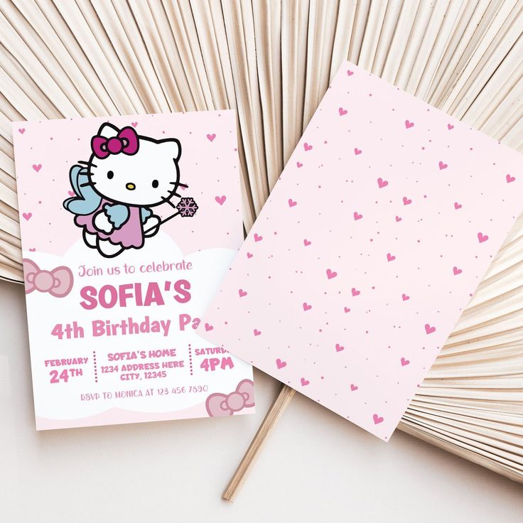 a pink hello kitty birthday party with matches