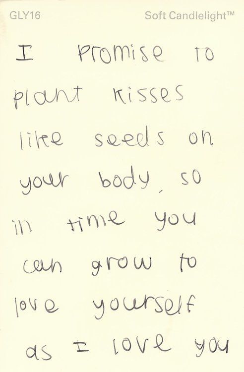 a handwritten note from a young child to someone who is about to plant roses