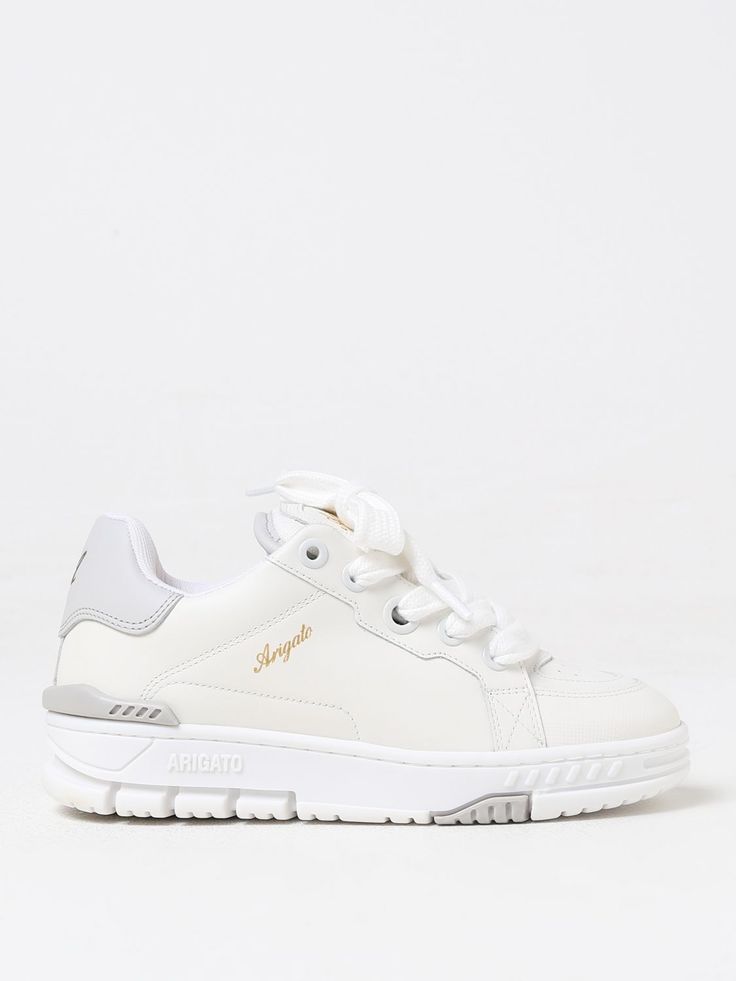 Sneakers AXEL ARIGATO Woman color White Arigato Sneakers, Axel Arigato Sneakers, Chunky Trainers, Axel Arigato, White Heels, White Sneakers, Woman Colour, Sneakers White, Leather Sneakers