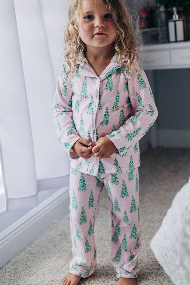 Our family Christmas tree pajamas are just simply precious...perfect for holiday photos, meeting Santa or waking up on Christmas morning. 95% Polyester 5% Spandex True to size Sibling Christmas Pictures, Button Down Pajamas, Cute Christmas Pajamas, Girls Christmas Pajamas, Winter Family Photos, Christmas Pjs Family, Style Bodysuit, Family Pjs