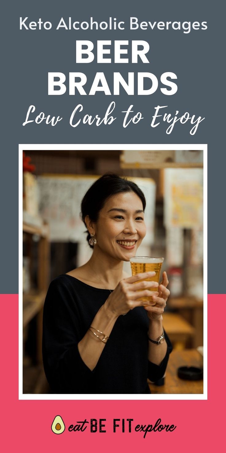 Image with woman holding keto beer on a glass Keto Alcoholic Beverages, Low Carb Beer, Beer List, Keto For Women, Low Carb Drinks, Drinks Ideas, Beer Brands, Personal Success, Alcoholic Beverages