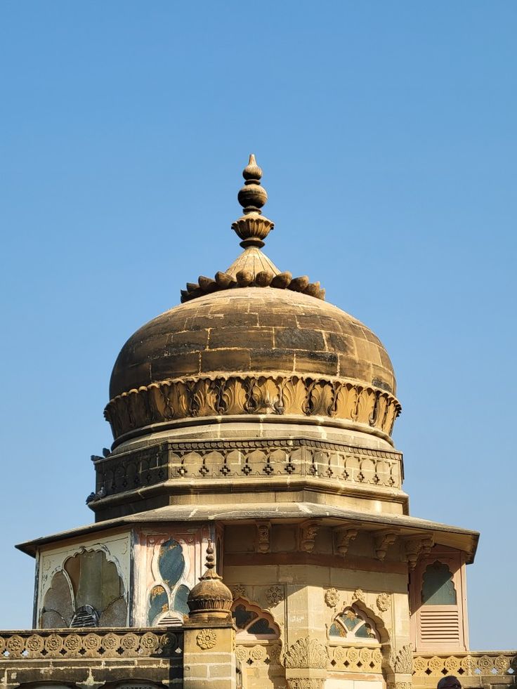 an ornate dome on top of a building