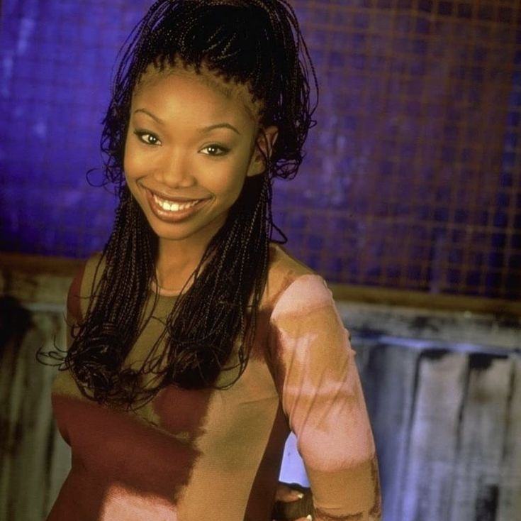 2000s Hairstyles Black Women, Brandy Braids, 2000s Hairstyles, Brandy Norwood, Kristina Webb, Rory Culkin, Braided Styles, Diy Vanity, 90s Hairstyles