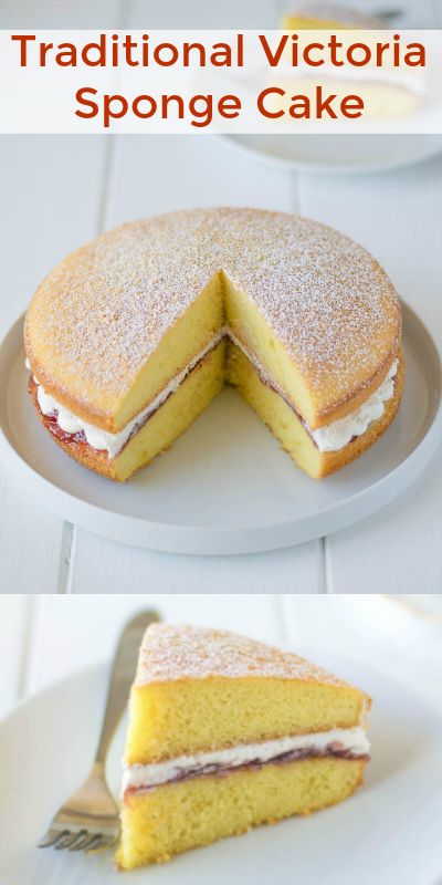 there is a cake that has been cut in half and served on a plate with a fork