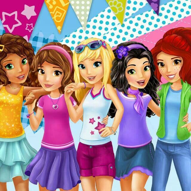 Lego Friends Birthday Party, Lego Friends Birthday, Lego Friends Party, Friends Image, Character Aesthetics, Lego Party, Friends Birthday, Friends Party, Cute Kawaii Drawings