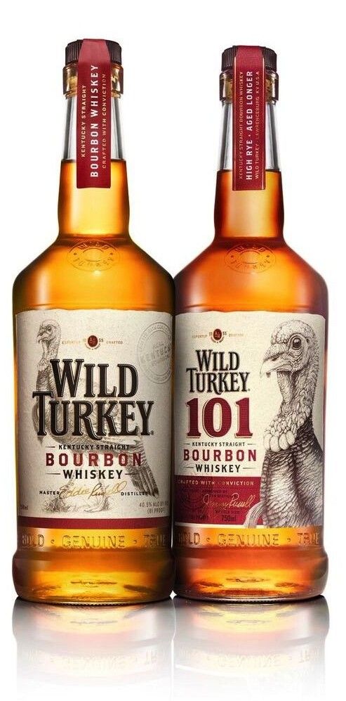 Wild Turkey Whiskey, Bourbon Liquor, Whiskey Packaging, Wild Turkey Bourbon, The Distillers, Coffee With Alcohol, Rye Bourbon, Alcohol Bottles, Wild Turkey