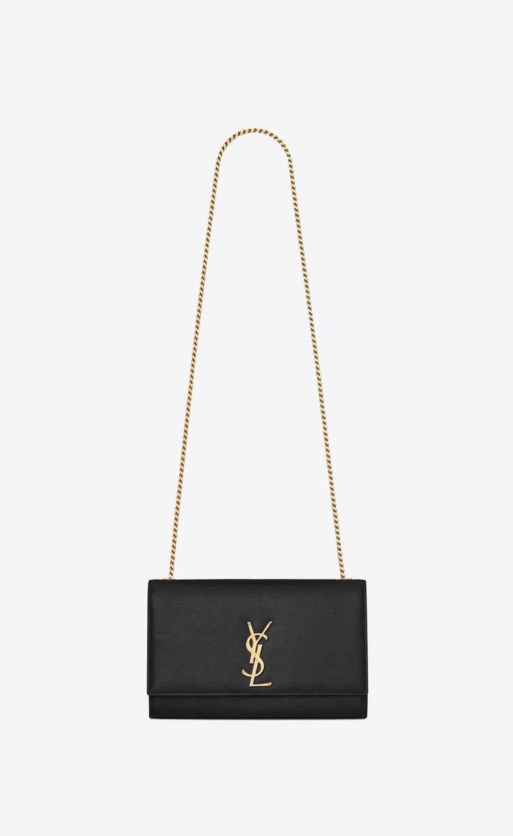 Kate Bags, Vintage Ysl, Saint Laurent Bag, Chain Bag, Chain Shoulder Bag, Medium Bags, Lady Dior, Small Leather Goods, Chain Bags