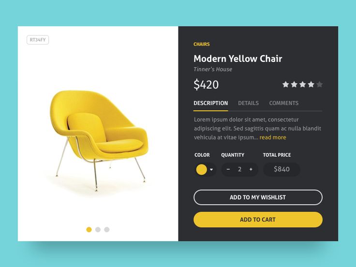 the modern yellow chair is on sale for $ 20, and it's up to $ 200