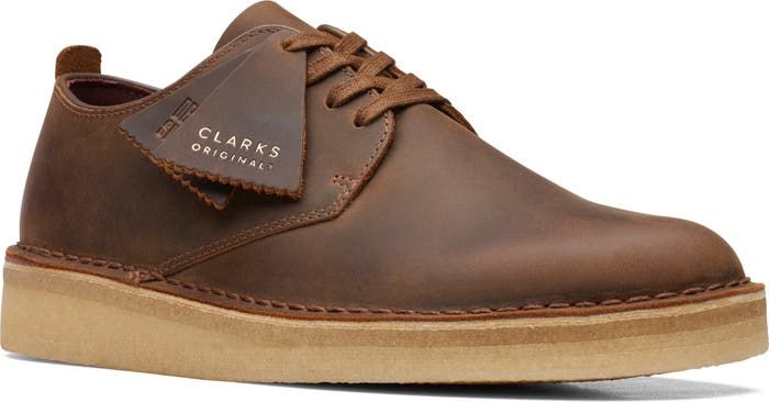 Clarks® Coal London Sneaker (Men) | Nordstrom Casual Leather Shoes For Everyday, Classic Brown Sneakers With Textured Sole, Casual Leather Shoes With Stitched Sole For Everyday, Casual Low-top Leather Shoes For Everyday, Classic Brown Sneakers With Gum Sole, Masculine Leather Shoes With Textured Sole, Casual Leather Shoes With Stitched Sole, Casual Leather Shoes With Textured Sole For Everyday, Vintage Leather Sneakers With Round Toe