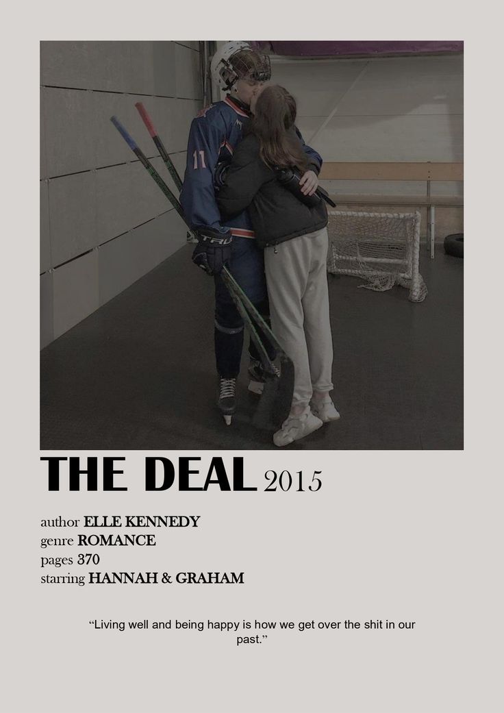 a man and woman embracing each other in front of a poster for the deal 2013