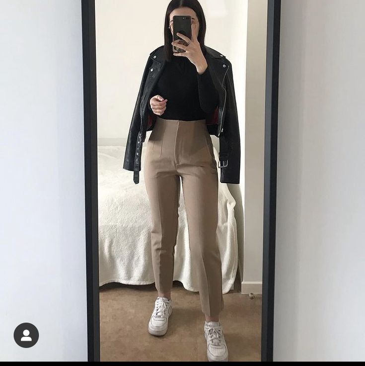 Tan Zara Pants Outfit, Formal Sport Mujer, Semi Formal Fall Outfits, Ootd Semi Formal, Outfit Ideas Semi Formal, Outfit Sport Elegante Mujer, Semi Formal Outfit Ideas, College Attire, Pick Your Outfit