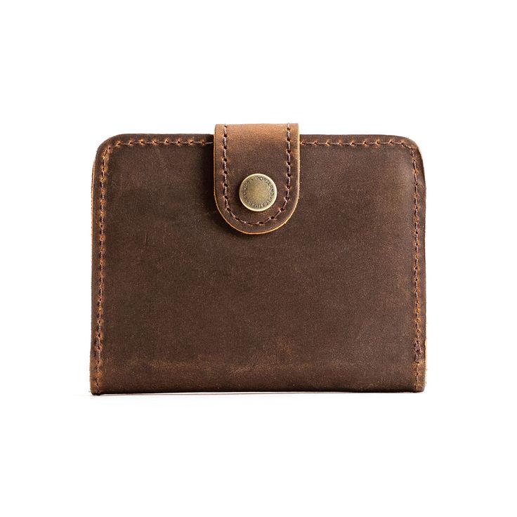 Carry light in your pocket or your purse with this perfectly palm-sized wallet Easily matches or complements any bag, making it a versatile must-have accessory Features 2 card slots, 2 cash slots, and a zippered coin pocket Secure snap closure Our durable leather goods are unlined, featuring the natural suede side of the hide. Since fabric-lined bags inevitably discolor and tear with use, we chose to showcase the soft sueded underside of our hides, ensuring that your bag lasts a lifetime. Leather Wallets For Men, Best Leather Jackets, Wallets For Men, Leather Tote Purse, Mens Leather Boots, Wallets For Women Leather, Mens Leather Bag, Leather Wallets, Almost Perfect