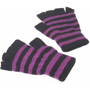 Striped Fingerless Gloves, Black Fingerless Gloves, Purple Gloves, Striped Gloves, Knit Fingerless Gloves, Gloves Fingerless, Knit Gloves, Fingerless Gloves Knitted, Big Ideas