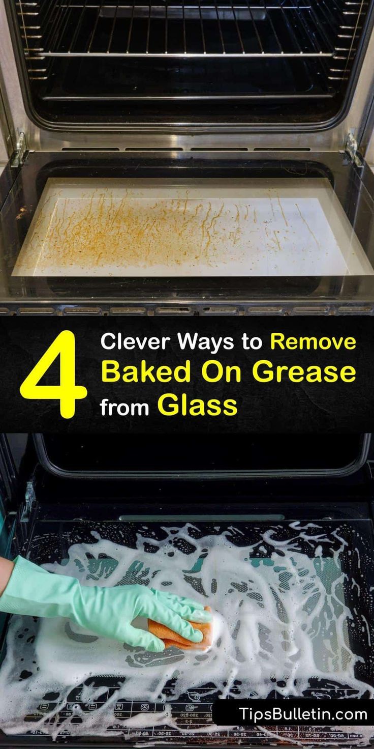 a woman cleaning the inside of an oven with gloves on and baking bread in it