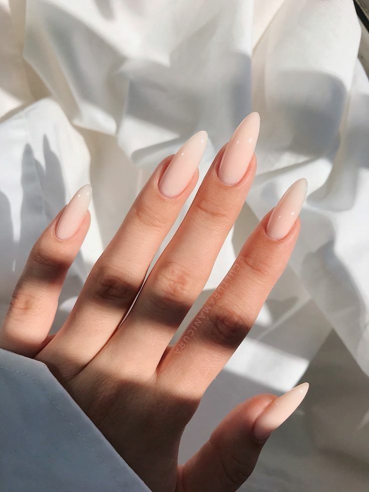 Long Almond, Simple Acrylic Nails, Classy Acrylic Nails, Almond Acrylic Nails, Neutral Nails, Minimalist Nails, Fire Nails, Dream Nails, Chic Nails