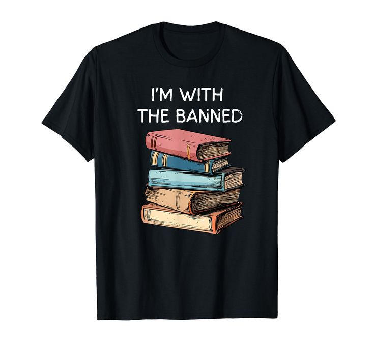 PRICES MAY VARY. Express love for thought-provoking literature with our I'm With the Banned shirt, a perfect addition to your bookish wardrobe. Whether it's banned books or free expression, wear this tee proudly to make a literary statement Declare your passion for the written word with our I Read Banned Books shirt. Join the ranks of book lovers who cherish the stories that push boundaries and ignite conversations. Embrace the power of books on this stylish and thought-provoking tee Lightweight I Read Banned Books Shirt, Banned Books Shirt, I Read Banned Books, Louise Penny, Read Banned Books, Books Shirt, Express Love, Banned Books, Book Shirts