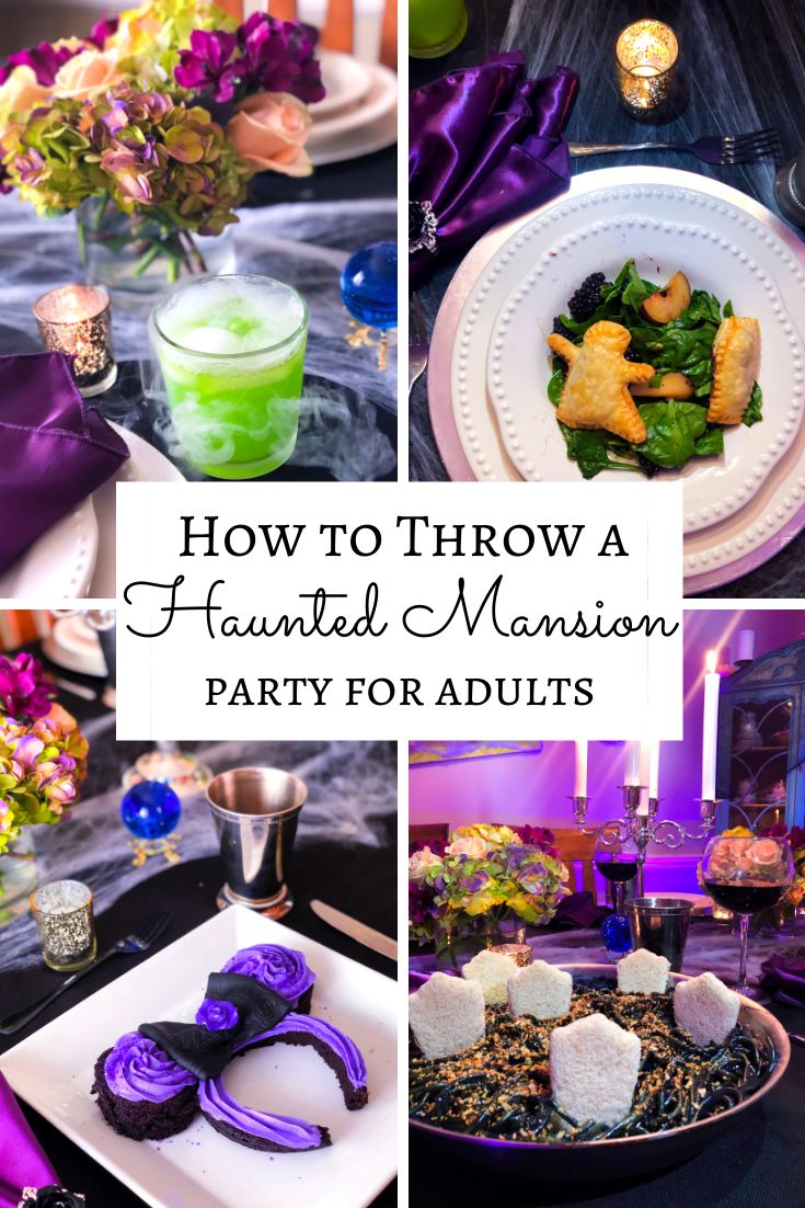 how to throw a haunted mansion party for adults