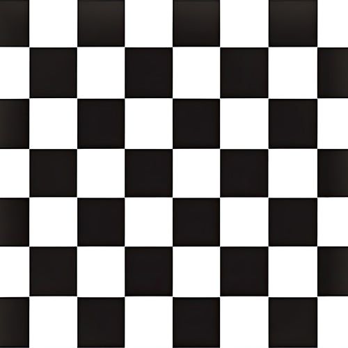 a black and white checkerboard pattern