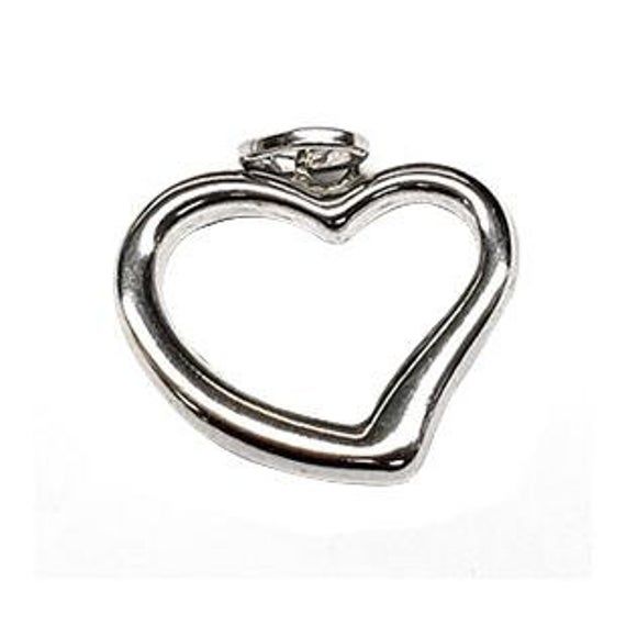 "14K Solid Gold Medium with loop Open Heart Pendant Charm comes in 2 different colors options. Heart is 14.50mm x 18mm (0.59\" x 0.71\")" Nickel Free Elegant Heart Ring, Elegant Nickel-free Heart Ring, Valentine's Day Open Heart Ring With Heart Charm, Valentine's Day Open Heart Ring With Charm, Rose Gold Heart, Open Heart, Tiffany Heart, Heart Of Gold, Heart Charm