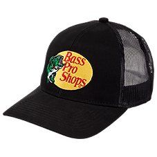 For everything you love to do in the outdoors, our Bass Pro Shops� Leaping Bass Logo Cap proves one cap really does fit all. Classic 6-panel construction features the classic Bass Pro Shops circle logo sewn on front and a mesh back for breathable venting. Adjust the snapback closure for a custom fit. Other quality details of the Bass Pro Shops Leaping Bass Logo Cap include multi-row bill stitching and embroidered eyelet vents.    Classic 6-panel construction   Classic Bass Pro Shops circle logo Bass Logo, Logo Sewing, Club Card, Circle Logo, Circle Logos, Good Brands, Black Charcoal, The Outdoors, Custom Fit