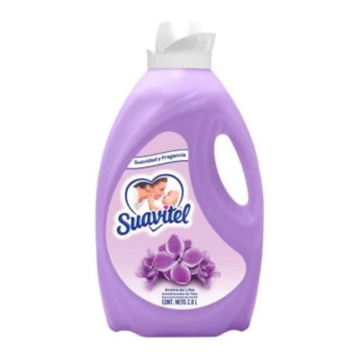 a bottle of suartel laundry deterant on a white background