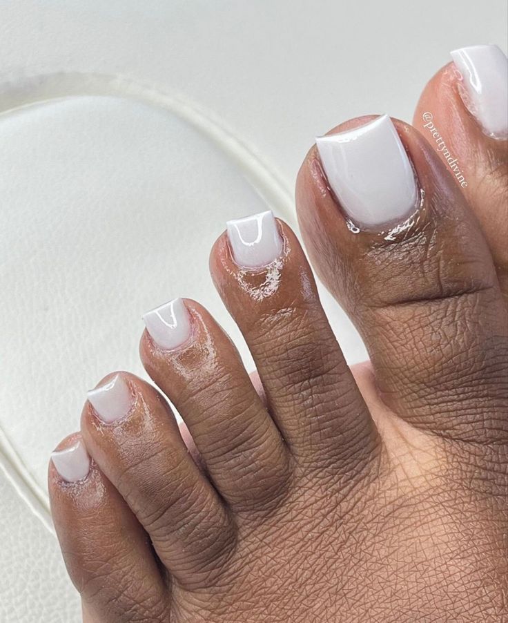 Gel Toe Nails, Acrylic Toes, Acrylic Toe Nails, Toe Nail Color, Pretty Toe Nails, Cute Toe Nails, Colored Acrylic Nails, Girly Acrylic Nails, Classy Acrylic Nails