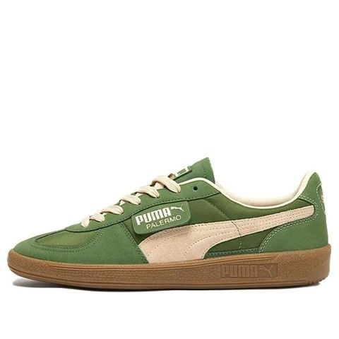 Puma Palermo Green Casual Sneakers, Palermo Puma, Green Puma Shoes, Green Shoes Outfit, Puma Palermo, Colorful Sneakers, Shoe Wardrobe, Colorful Shoes, Shoe Inspo