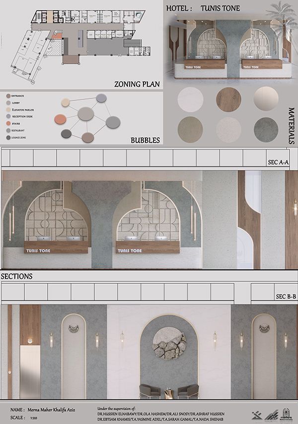 the floor plan for an apartment building with multiple rooms and different types of furniture in it