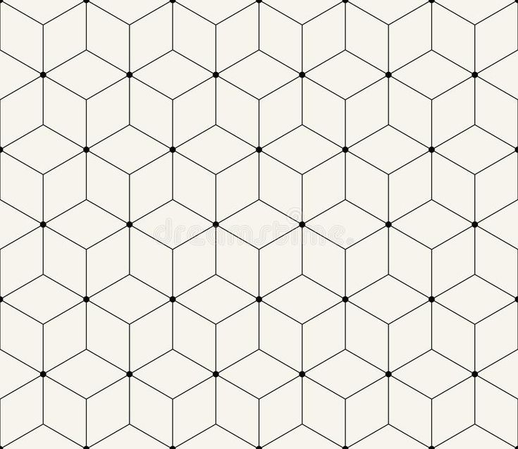 an abstract geometric pattern with black lines on white background royalty illustration