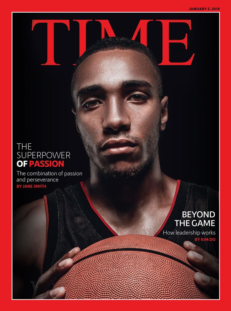 a man is holding a basketball on the cover of time magazine's december issue