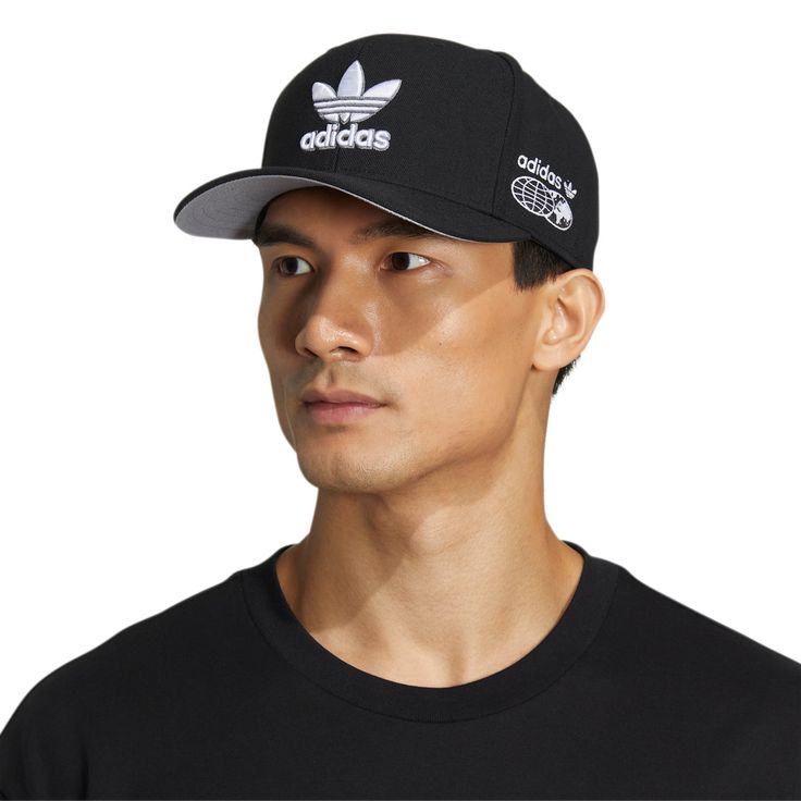 Look cool, feel cool, and keep the sun out of your eyes when you wear your new Modern 2.0 structured snapback cap from adidas. Hand wash only. 1-inch brim curve. Snapback closure. Structured silhouette. Adidas Sporty Streetwear Hats, Sporty Adidas Hats For Streetwear, Adidas Sporty Hat For Streetwear, Adidas Adjustable Curved Brim Hats, Adjustable Adidas Curved Brim Hat, Adidas Adjustable Hat With Curved Brim, Adjustable Adidas Hat With Curved Brim, Adidas Curved Brim Adjustable Hat, Casual Adidas Hat With Curved Visor