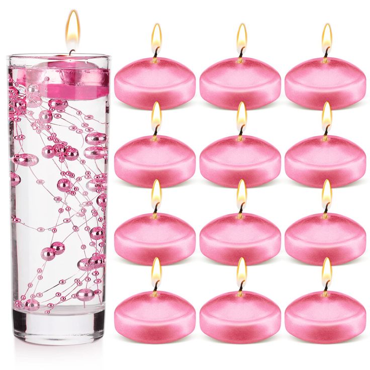 PRICES MAY VARY. Package includes: you will receive 12 pieces unscented floating candles, sufficient quantity for you to meet your daily use and replacement requirements, you can also share with your friends and family to use them in many occasions such as weddings, parties and dating Reliable material: these small floating candles are made of quality wax material, reliable and convenient to use, not easy to break or deform, which can be applied for a long time Dimension details: each round tea Candles For Wedding, Floating Centerpieces, Dinner Home, Sweet 16 Parties, Gold Party, Pink Birthday, Pink Parties, Wedding Centerpiece, Floating Candles