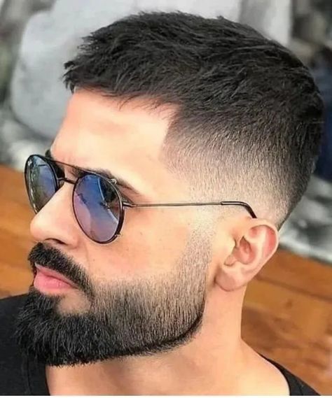 Hairstyles For Men Short New Looks, Hảir Style For Man, Good Haircut For Men, Hair Style For Men’s, Short Hair Hairstyles For Men, Haircut With Beard Hairstyles, Short Faded Hair Men Haircut Styles, Short Hair Cuts Men Fade, Short Hair Beard Styles For Men