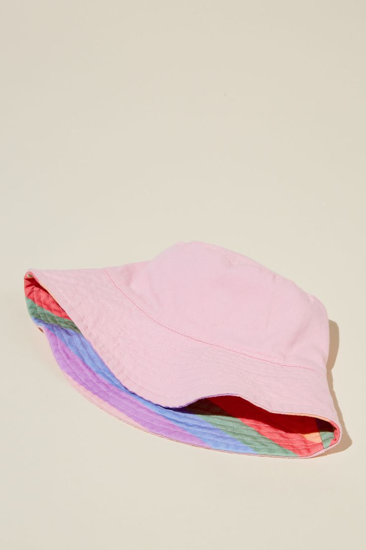 Kids Reversible Bucket HatCotton On Kids - Kids Reversible Bucket Hat - Blush Pink/Lavender Dreams StripeKids | Gift Shop | Gifts For EveryoneKids | Gift Shop | Gifts For EveryoneKids | Gift Shop | Gifts For Everyone Pink Adjustable Bucket Hat With Short Brim, Adjustable Pink Bucket Hat, Trendy Pink Cotton Sun Hat, Fun Pink Adjustable Bucket Hat, Adjustable Fun Pink Bucket Hat, Pink Adjustable Wide Brim Bucket Hat, Pink Bucket Hat With Curved Brim For Spring, Playful Reversible Bucket Hat With Curved Brim, Pink Spring Bucket Hat With Curved Brim